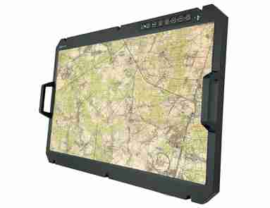 Rack and Panel Mount HMI Display Monitors For Demanding Environments 12 PM-32-4K-PIP-28 32” UHD Military HMI Display